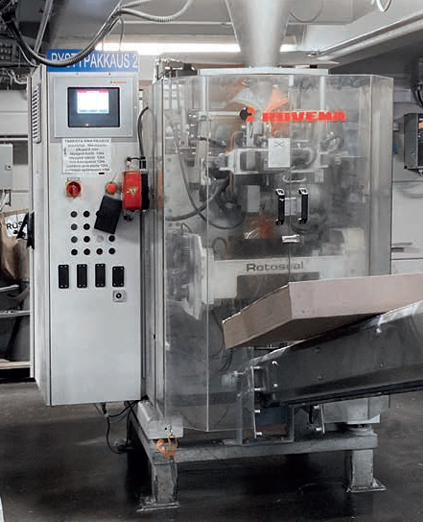 Máxima eficiencia y calidad en envasado vertical con Rovema